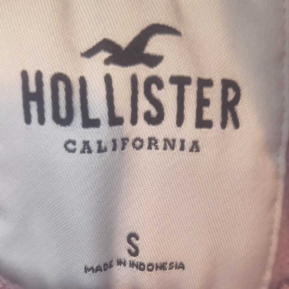 Hollister California - Y2K Mauve Pink Pullover Hoodie | Script Logo | Size S - Picture 3 of 5